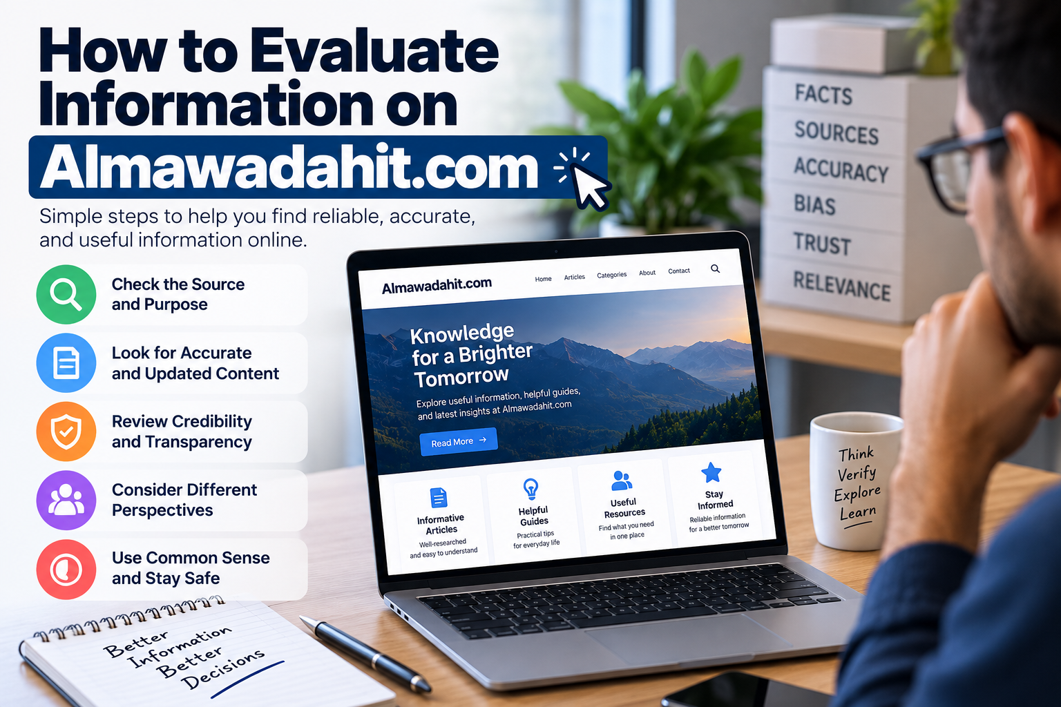How to Evaluate Information on Almawadahit. com